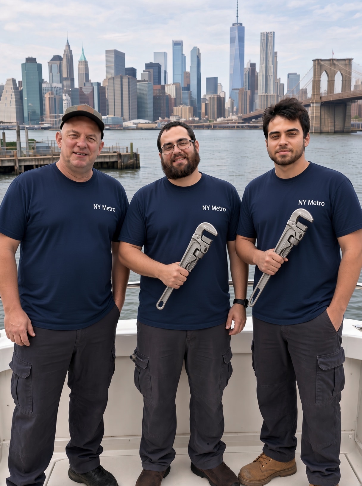 The NY Metro Plumbing & Heating family team